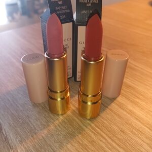 Gucci Rouge à Lèvres Mat Lipstick Set - Pink and Red